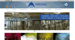 Desktop Screenshot of parcitank.com